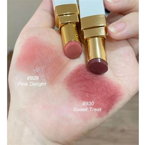 chanel 928 pink delight rouge coco balm